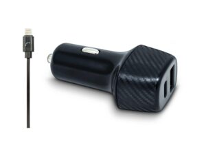 ערכת מטען מהיר לרכב לאייפון 30W עם כבל לייטנינג