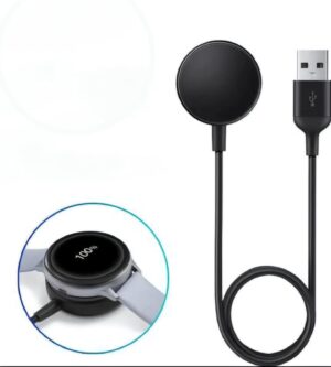 מטען לשעון חכם Samsung בצבע שחור Galaxy Watch Active