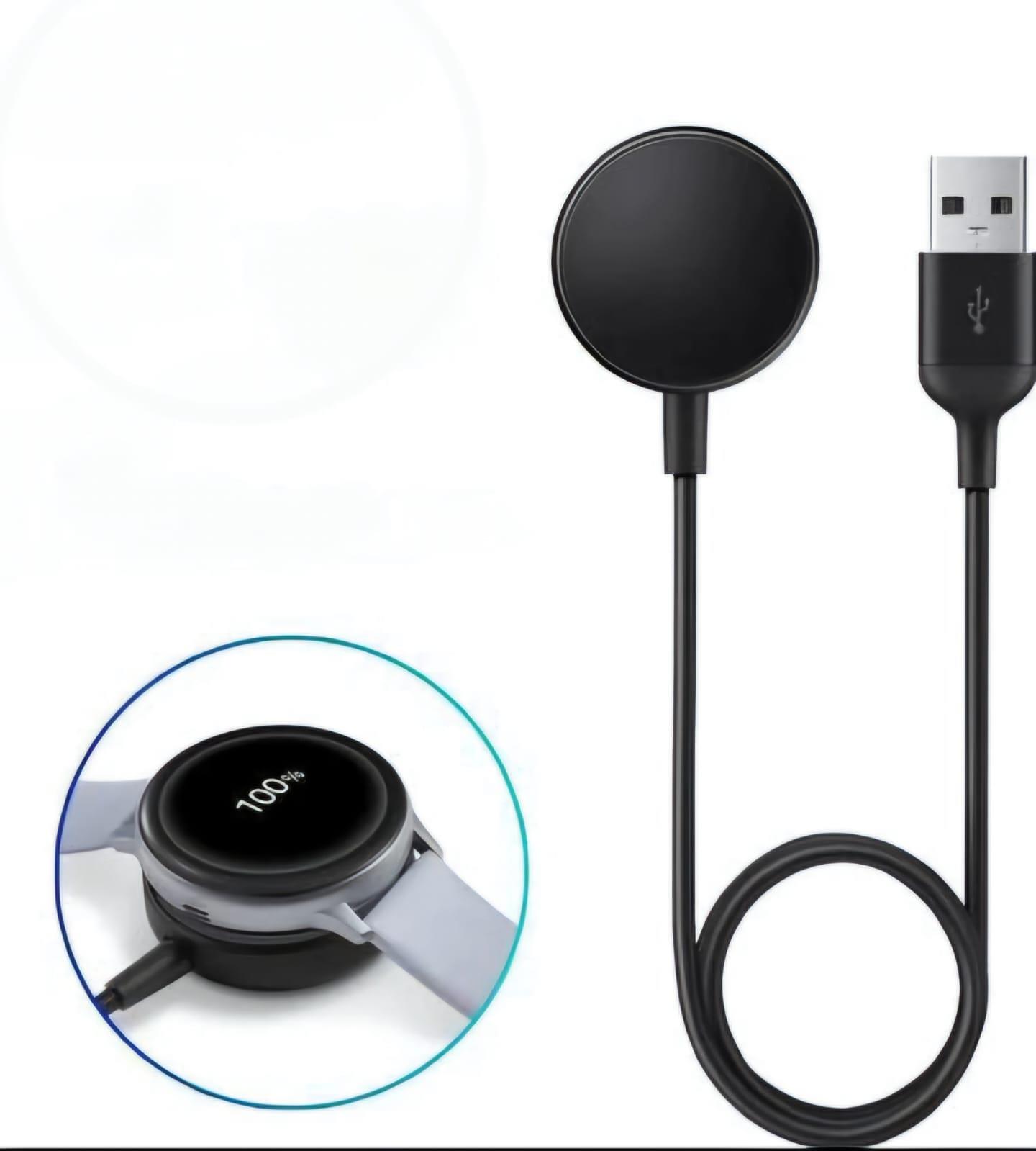 מטען לשעון חכם Samsung בצבע שחור Galaxy Watch Active